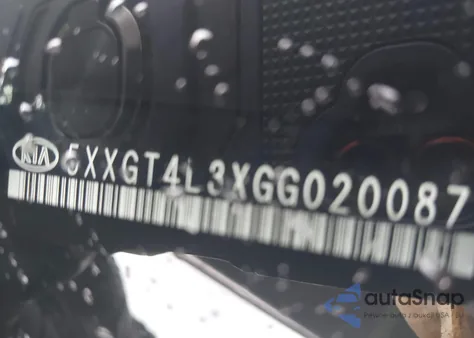 2016 Kia Optima Lx из США, поврежденный, VIN 5XXGT4L3XGG020087